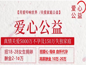 浑江捐卵助孕生子 爱心志愿者招募